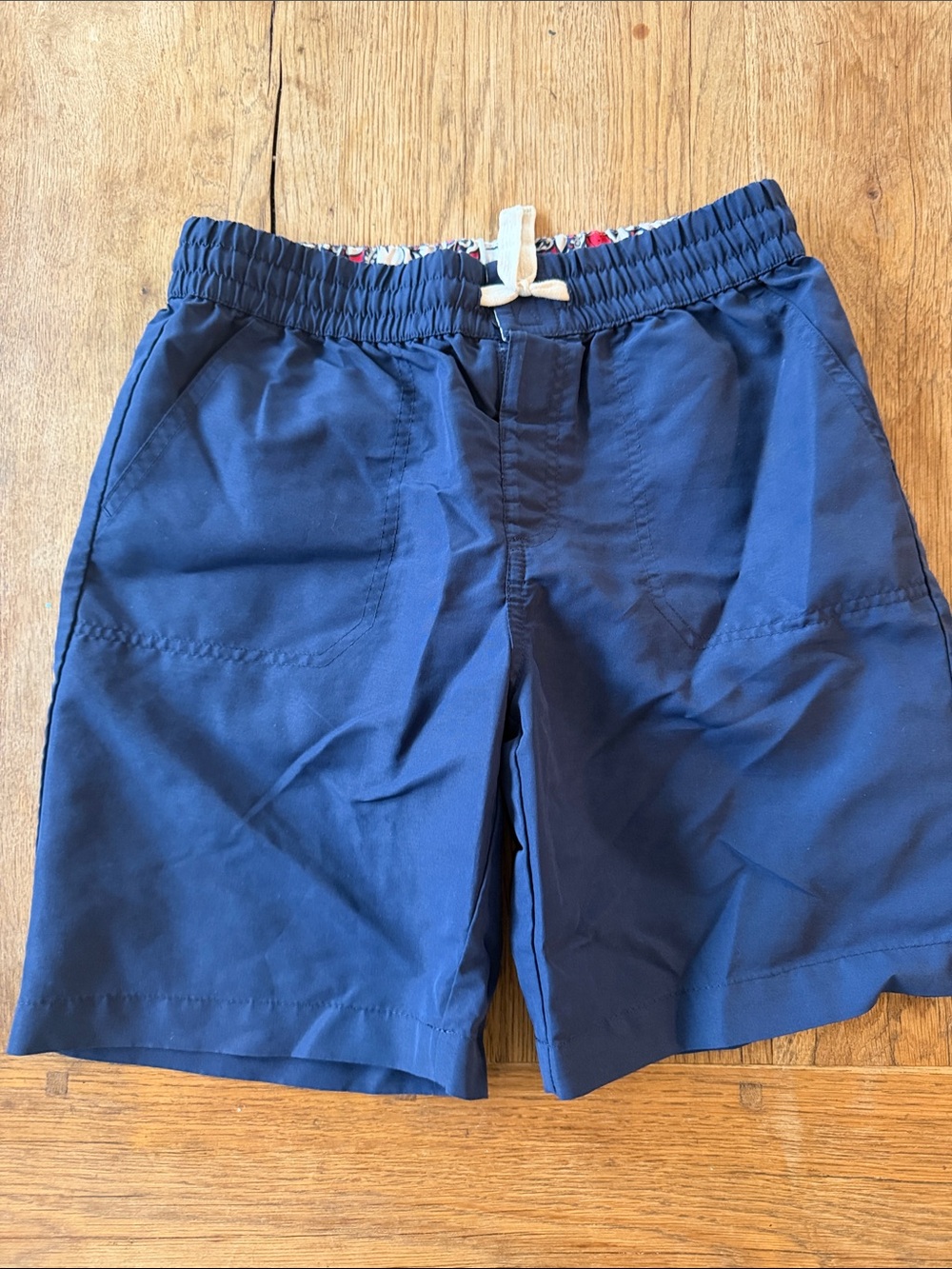 Vineyard Vines Boys Navy Elastic Waist Shorts by target size Large